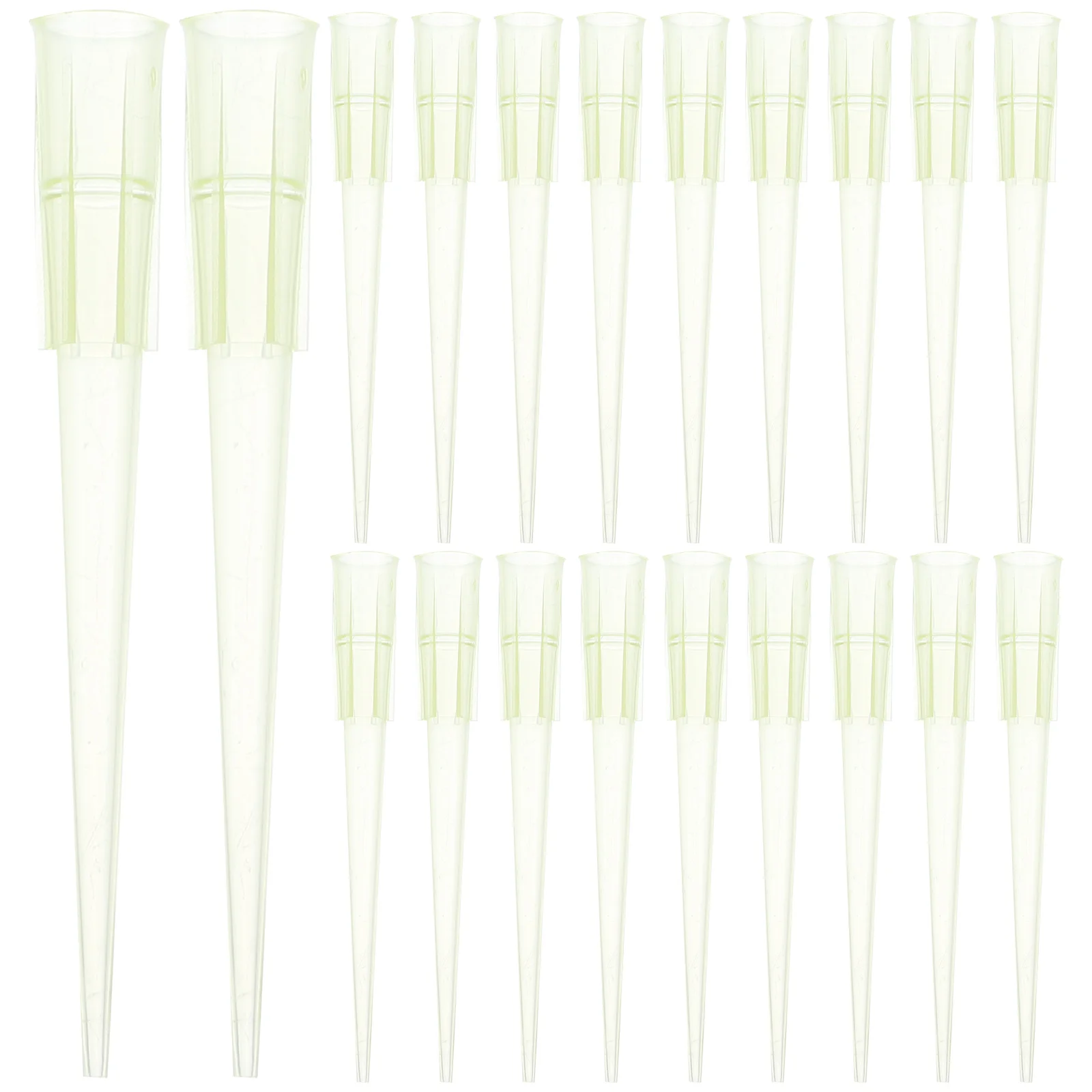 

1000pcs Disposable Pipette Tips Clear Plastic Lab Supplies Liquid Transfer Suction Nozzle Universal Accurate Sample Discharge