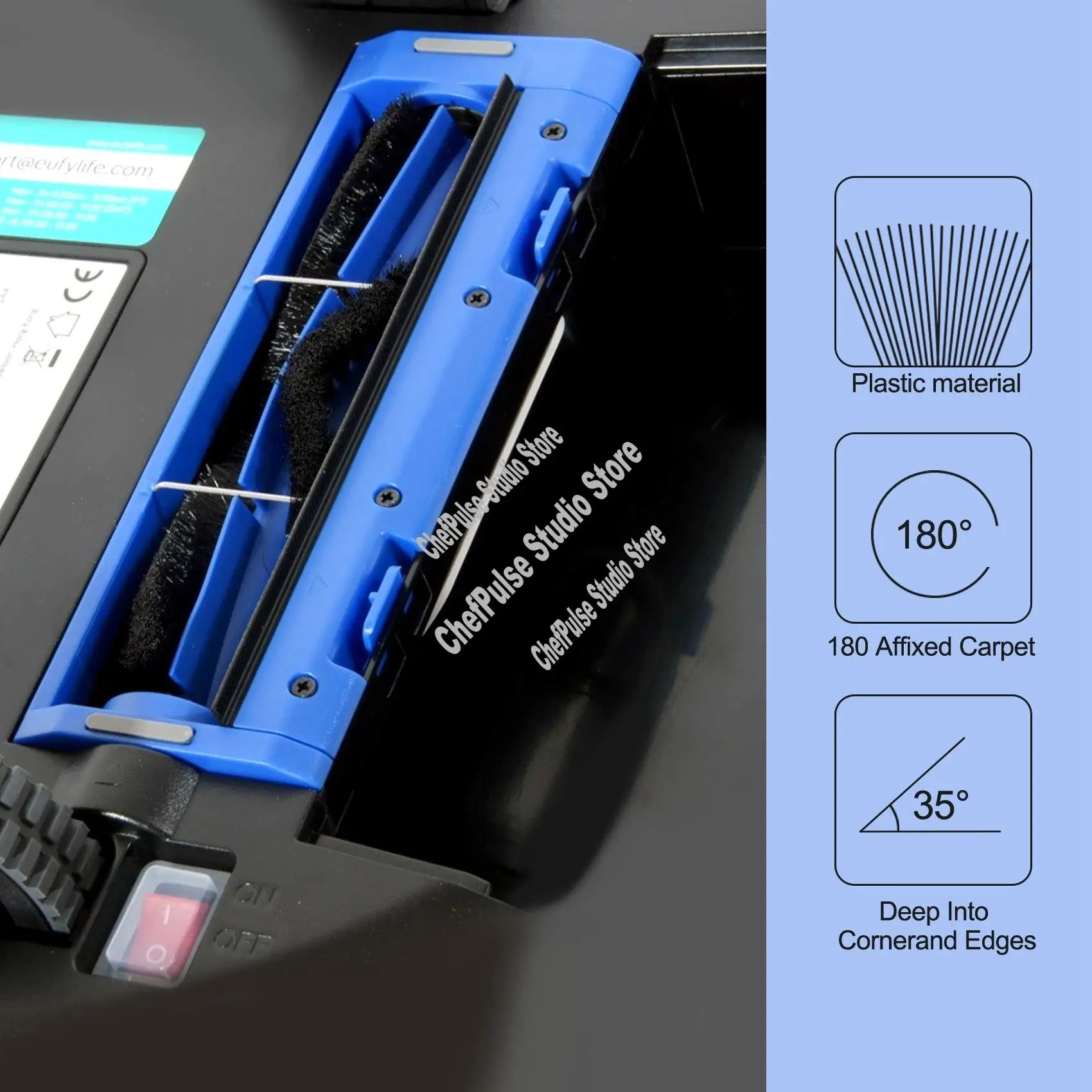 A68M-3 حزمة استبدال أجزاء المتداول فرشاة ل Eufy Robovac 11S 15C 30 30C 12 35C الروبوتية مكنسة كهربائية