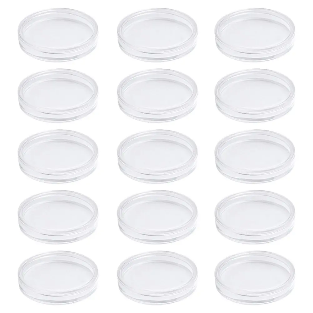 

Набор из 50 прозрачных акриловых коробок для монет, медалей и коллекционных предметов, органайзер для хранения и демонстрации