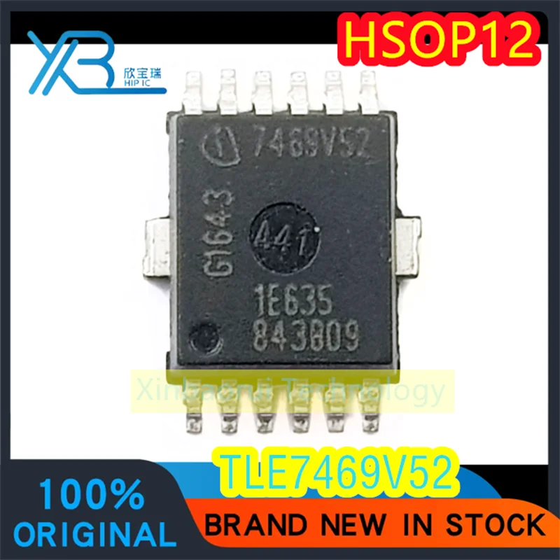 (4/50pieces) TLE7469V52 7469V52 HSOP12 Logo steering drive IC chip SMD 100% brand new good quality original