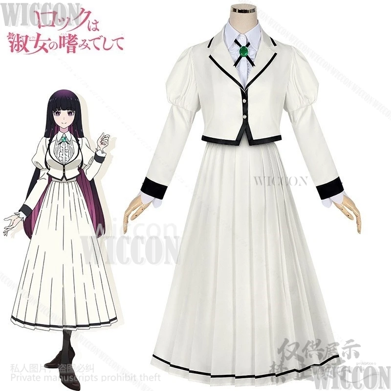 Anime Rock Wa Lady No Tashinami Cosplay JK uniforme escolar vestido de disfraz Lolita chica victoriana mujer Haloween juego de rol personalizado