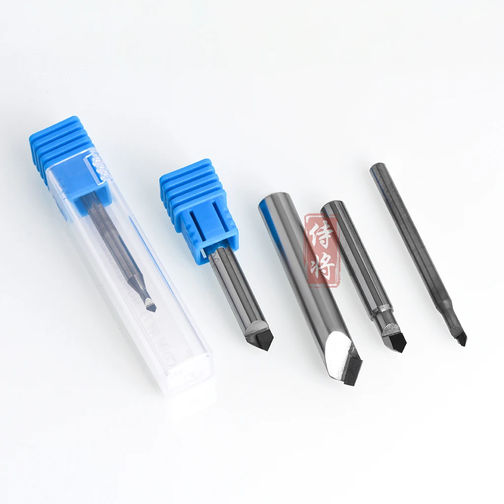 Imagem -04 - Pcd Diamante Chanfro Fresa Cnc Carbide Countersink Gravura Bits Router Bit 90 Graus Usinagem Ferramenta Novo Material