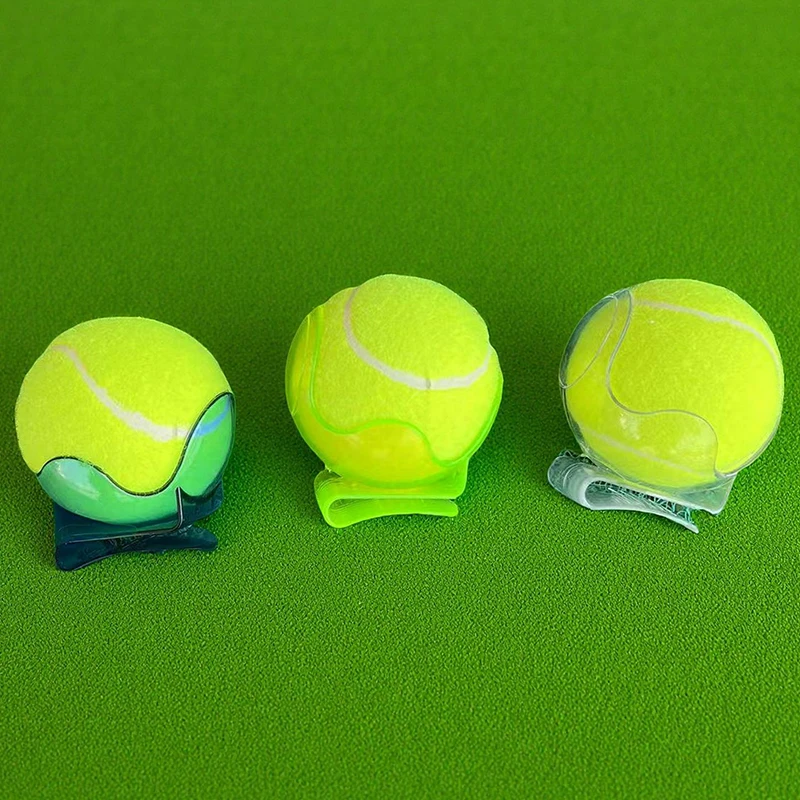 (BF06)Tennis Ball Clip Training Equipment Strong Construction For Tennis Ball Waist Clip Tennis Ball Holder 3 Colors Available