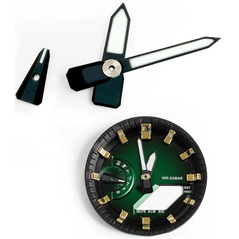 Casioak DIY аксессуары светящиеся часы весы кольцо индексный циферблат поверхность весы указатель часов для GA-2100 2110 GA-B2100 часовой маркер