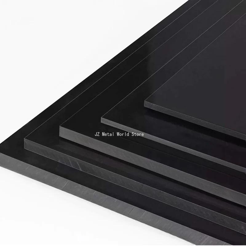 Black HDPE Board Wear Resistant PE Plate Polyethylene Sheets Plastic Flat Gasket Thickness 3 To 20mm Accept Customized