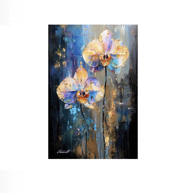 Chromat Arcanov Lucid Orchid, Print Art Canvas Poster, Living Room, Home Wall Decor Picture