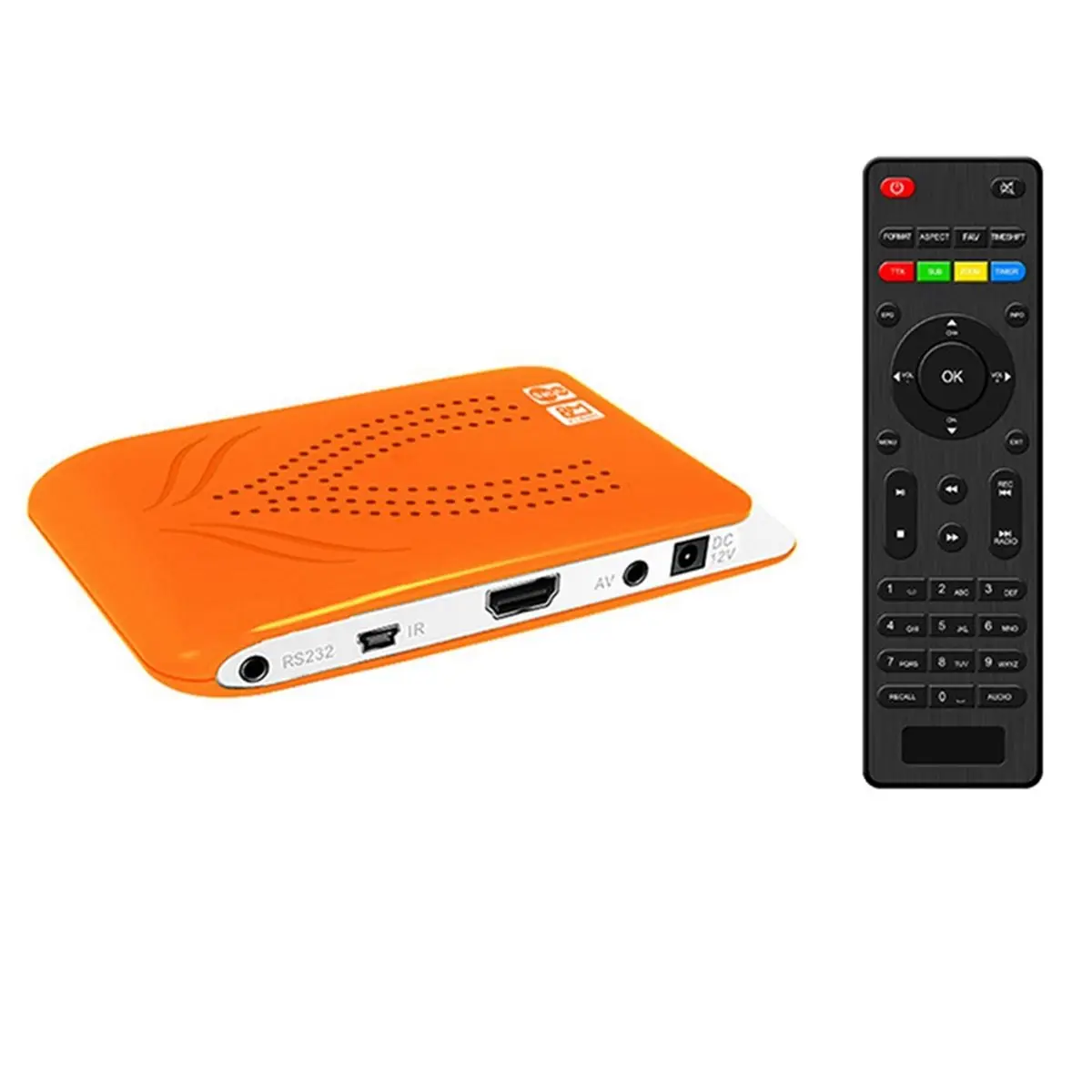 SWXF LION Q1920+ Receiver TV Satellite DVB-S2X DVB-S2 264 TV Box STB Tuner Support EU Plug