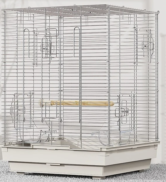 

Stainless steel, birdcage household horizontal silk, Wenniao pearl canary