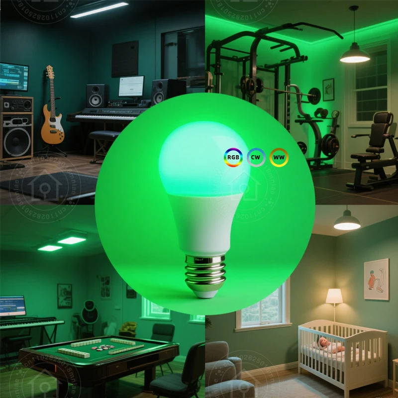 RGB E27 9 واط واي فاي يعتم ضوء لمبة الموقت التحكم الصوتي CozyLife دعم SmartThings أليكسا جوجل مساعد المنزل ياندكس أليس