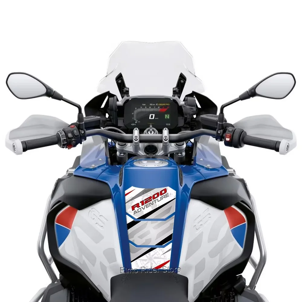 オートバイ用3D樹脂燃料タンクパッド,防水ステッカー,傷防止,bmw r 1200 gs adv 2014 - 2018