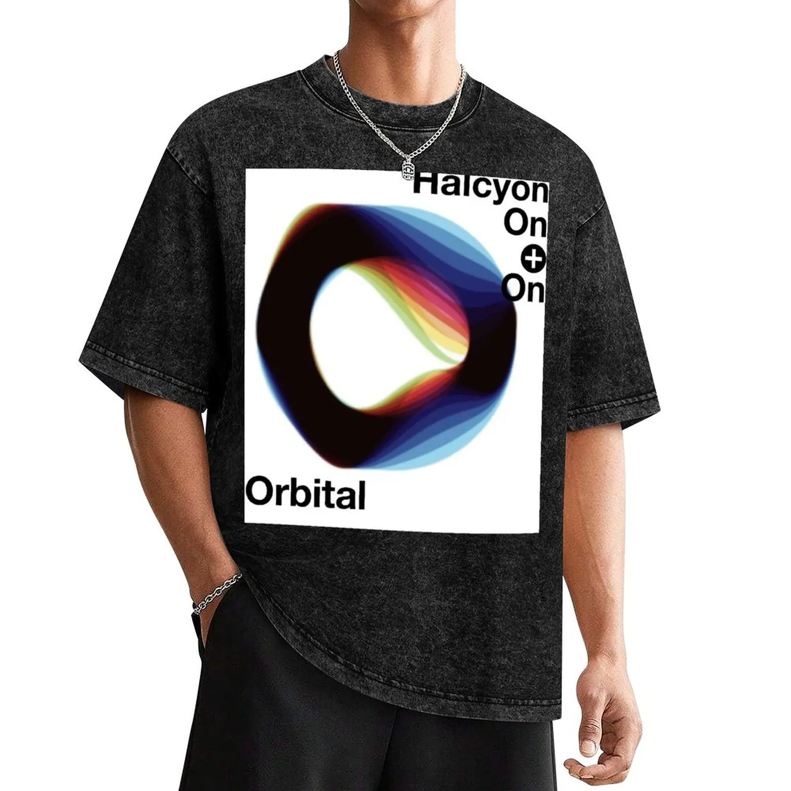 Orbital - Halcyon On + On T-Shirt oversized graphic tee Blouse heavyweights compression shirt men