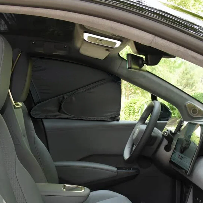 

Автомобильный черный оконный солнцезащитный козырек с защитой от УФ-лучей, теплоизоляция для ZEEKR X 2023, защитная крышка, автомобильный аксессуар для интерьера