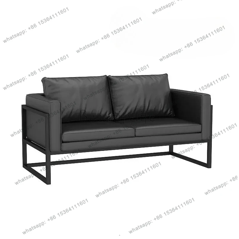 American industrial style restaurant leisure sofa rock slab fashion home living room designer light luxury