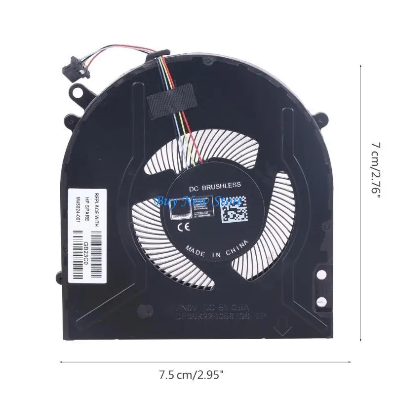 20CE Efficient CPU Cooling Fan for Pavilion 14DQ 14SDQ 14SFQ 14dq1089wm 14sfq0013dx