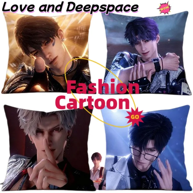 

Love and Deepspace Pillow Cute Cartoon Fashion Creative Personalized Gaming Merchandise Pillow Cushion Birthday Gift for Friends
