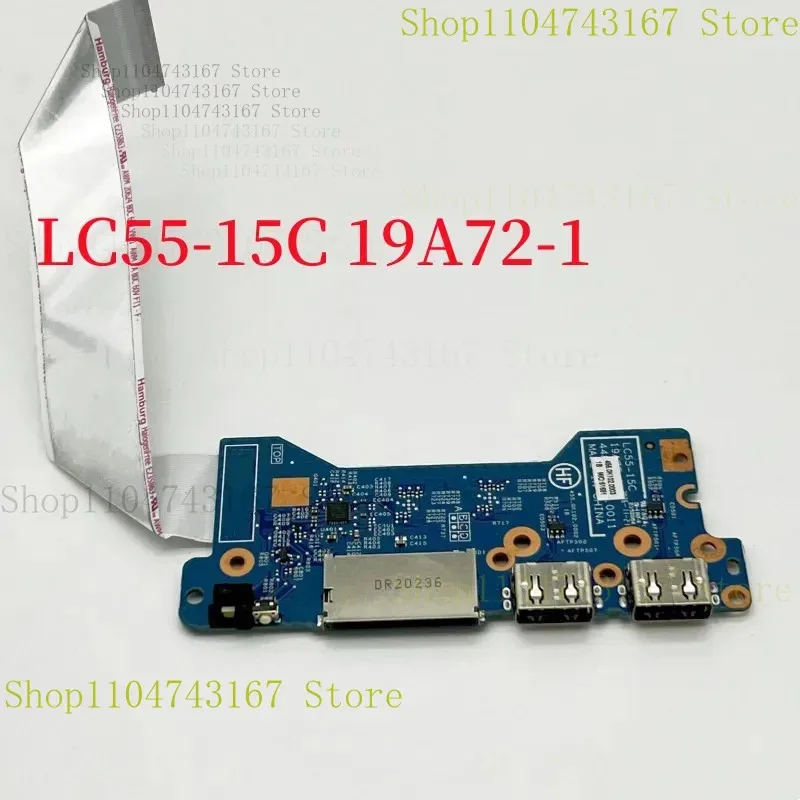 

LC55-15C 19A72-1 для Lenovo Flex 5-14iil05 плата переключателя питания с кабелем, 100% протестировано, полностью работает