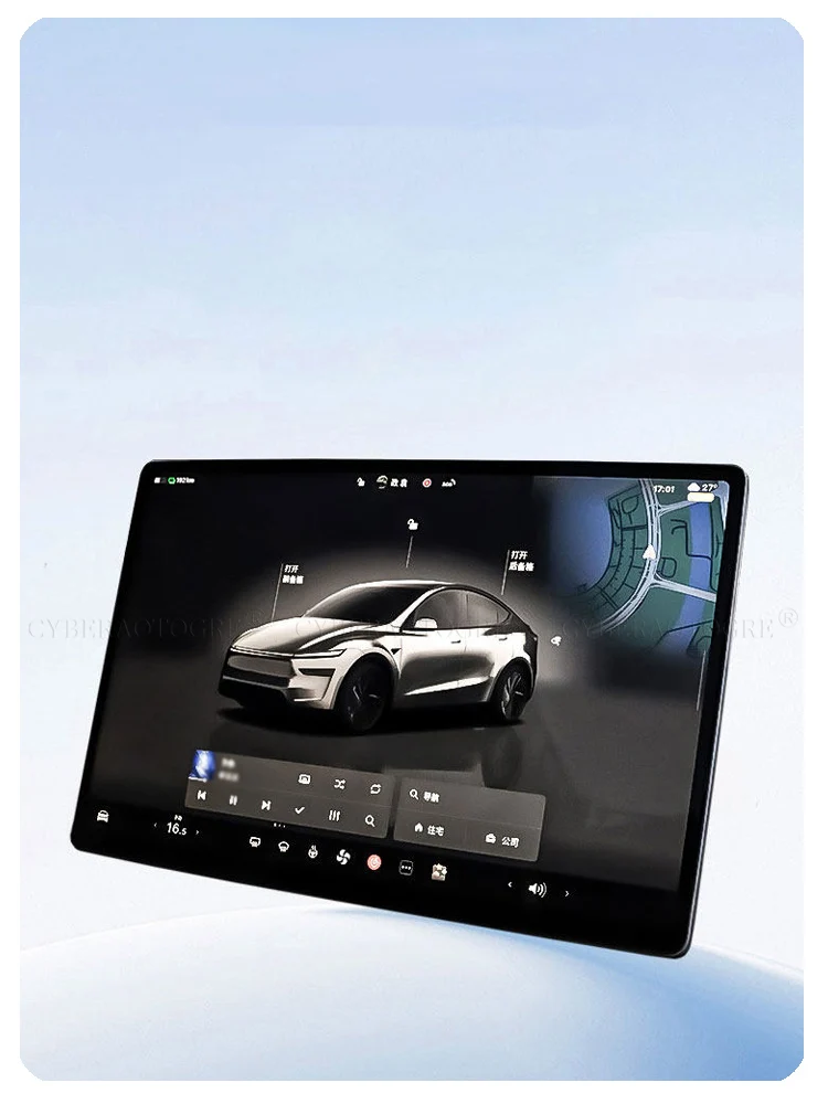 Für Tesla Model Y Juniper & Model 3 Highland 16 Zoll Gehärteter Glas-Bildschirmschutz 15,4 Zoll Mittelkonsolen-Schutzabdeckung – Detail 10