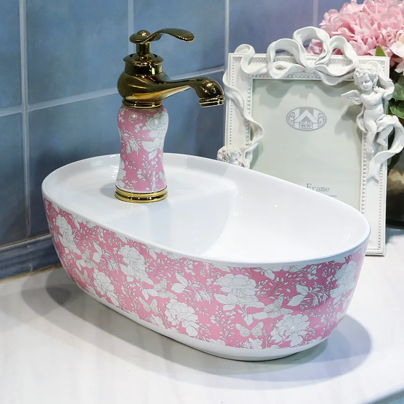 

The product can be customized.European style ceramic art basin, household washbasin, small size basin, upper basin