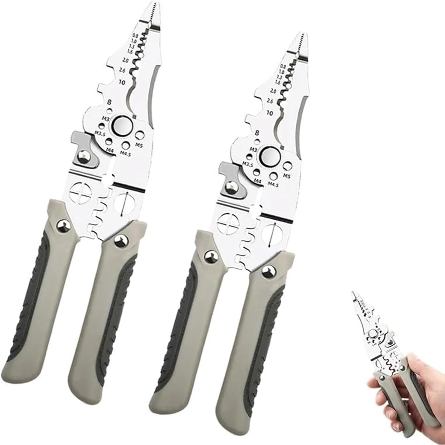 

Versatile Professional 2024 Multi-function Wire Stripping Tool - Efficient, Reliable, and Essential Cutting, Stripping, and Crim