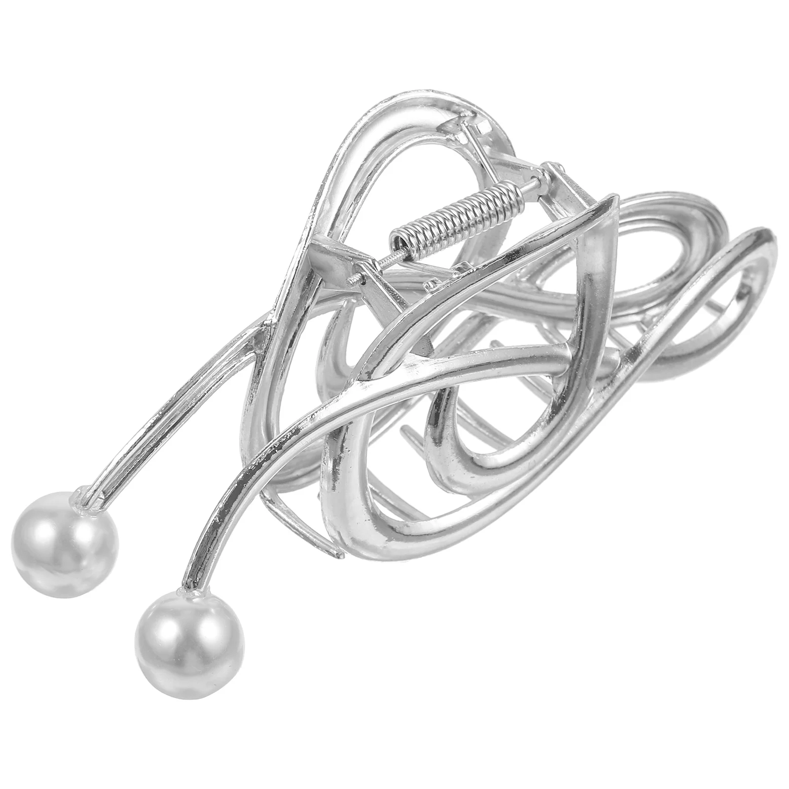 

Pearl Notes Music Claw Clips Large Shark Barrettes Golden Color Women Hair Accessories Styling Thick Thin Hair Jaw Pins