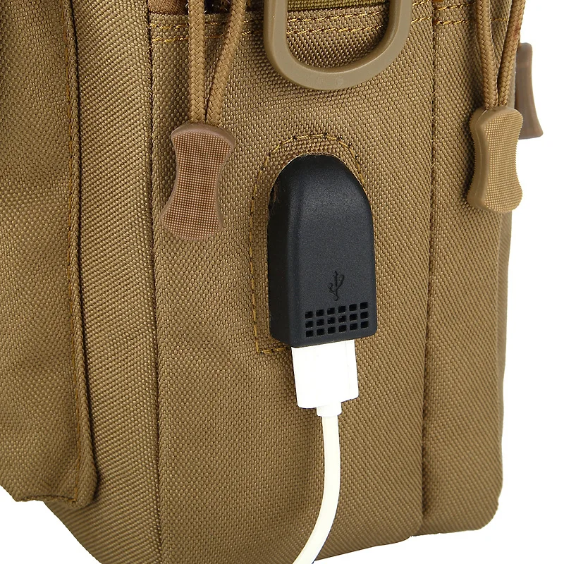 Imagem -04 - Oulylan-bolsa de Ombro Camuflagem para Homens Mochila Crossbody ao ar Livre Bolsa Tática Carregamento Usb Uso Novo