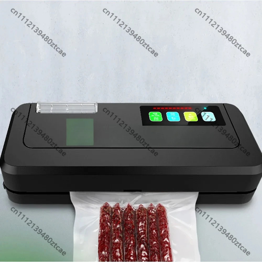 Small Commercial Vacuum Sealer, Wet and Dry Dual Use Sealing Machine,Plastic Bag Packing Tool,Household Food Packaging Equipment