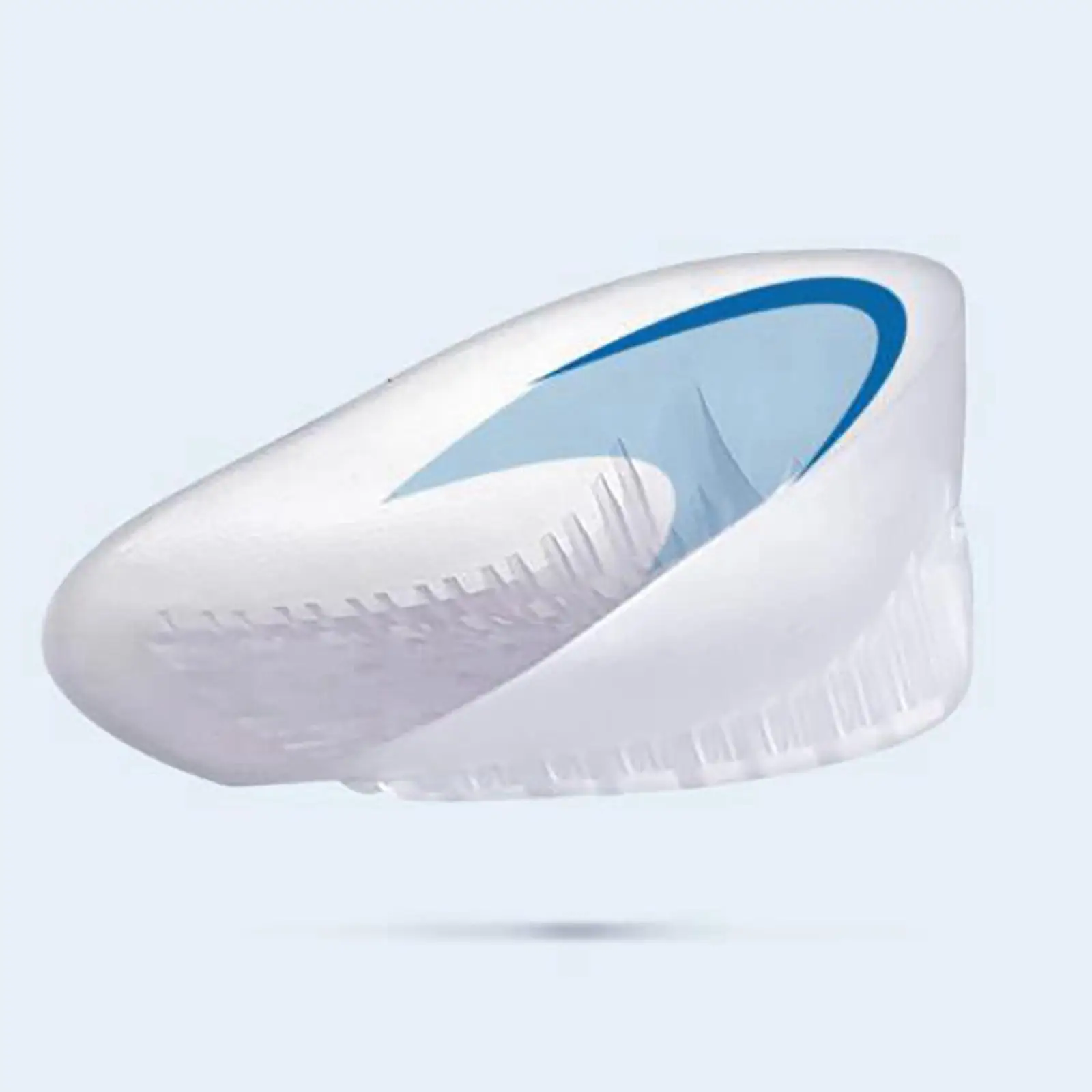2Pcs Comfortable Heel Cup Pads Shock Absorption U-Shaped Cushion Insert for