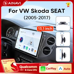 Ainavi 13.1“ Car Radio For VW Volkswagen Tiguan Amarok Golf Plus T5 Polo Touran Passat Skoda Carplay Android Auto Multimedia