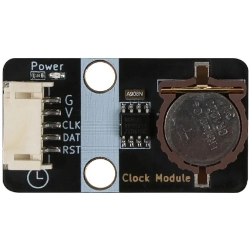 DS1302 RTC real-time clock module CR2032 button battery powered precise timing Arduino ESP32 Raspberry Pi Microbit