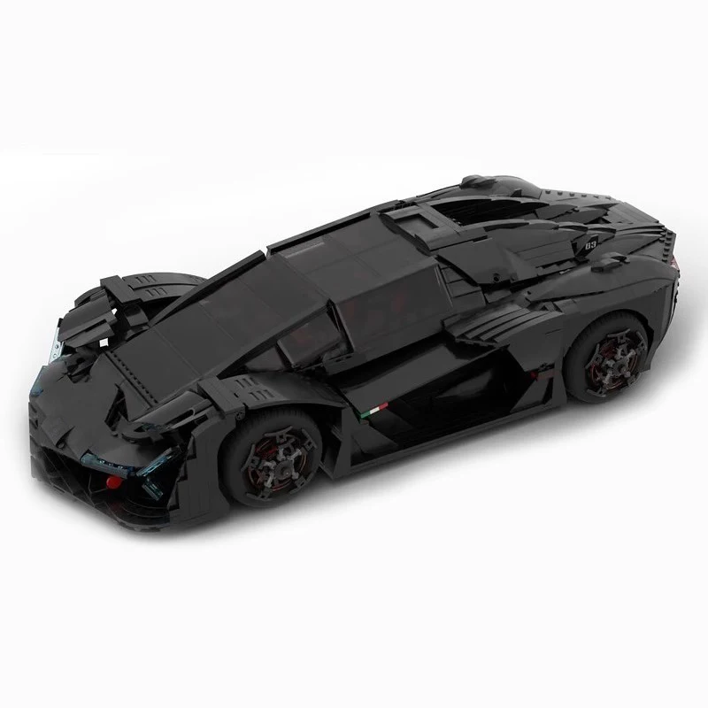 ICONS MOC Technical Car Lamborghinis Millennio Terzo City Speed Champions Supercars Sets Building Blocks Kid Toys Christmas Gift