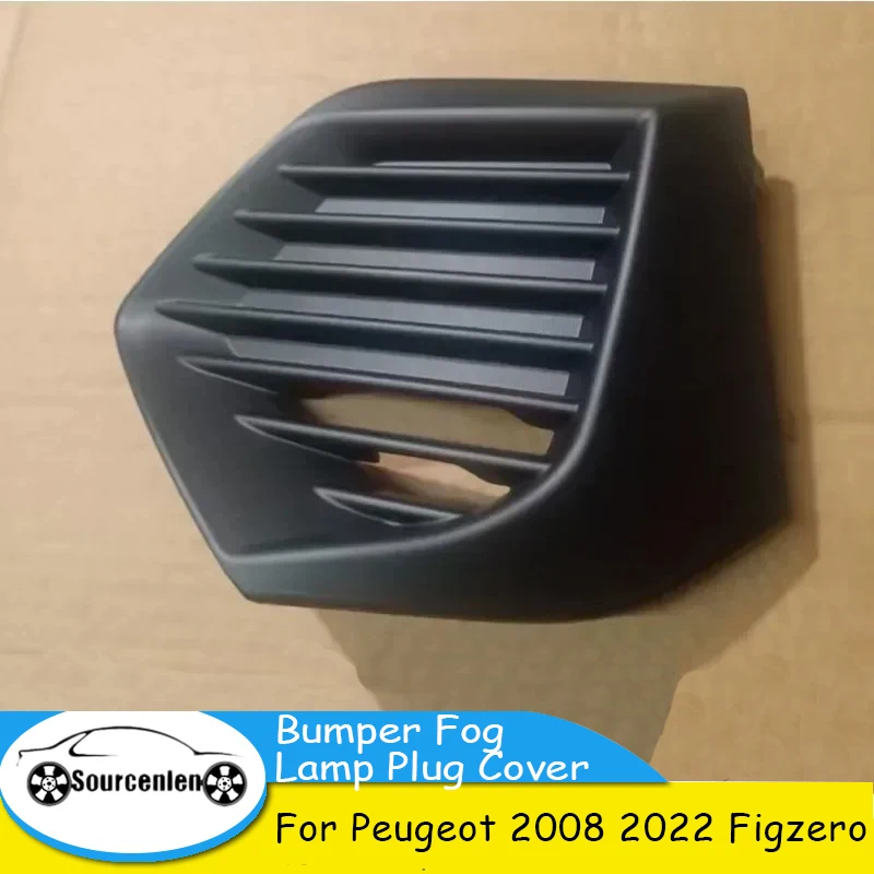 9832384380 9832384280 Brand New Front Bumper Fog Lamp Plug Cover for Peugeot 2008 2022 Figzero