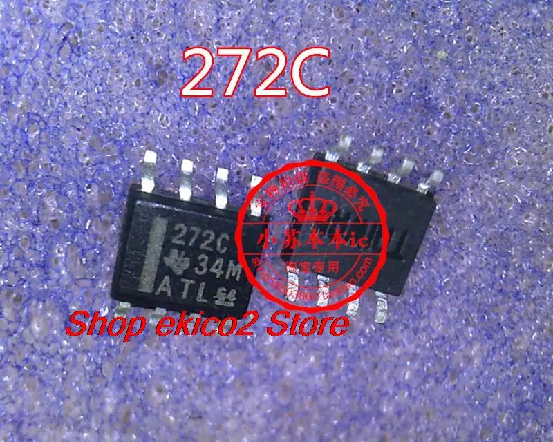 

10 шт., Оригинальные запасные части TLC272c 272C TLC272CDR SOP8