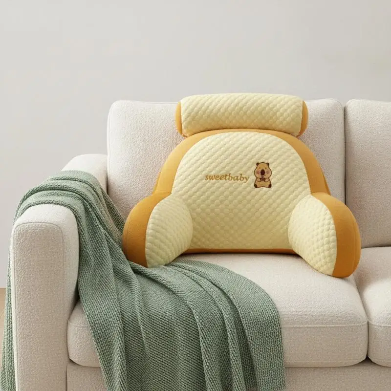 Adjustable Reading Pillow Ergonomic Back Support Cushion 1PC Comfort Support Pillow for Elderly Suitable for Bed Sofa Floor