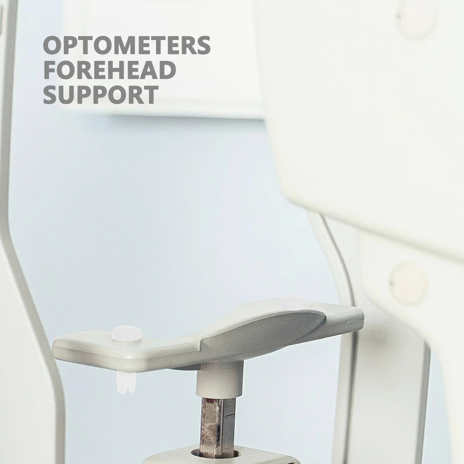 

1 Pair Optical Chin Rest Optometry Supplies Plastic Optometry Accessories Sanitary Safety Pin For Optic Equipment Chinrest Paper