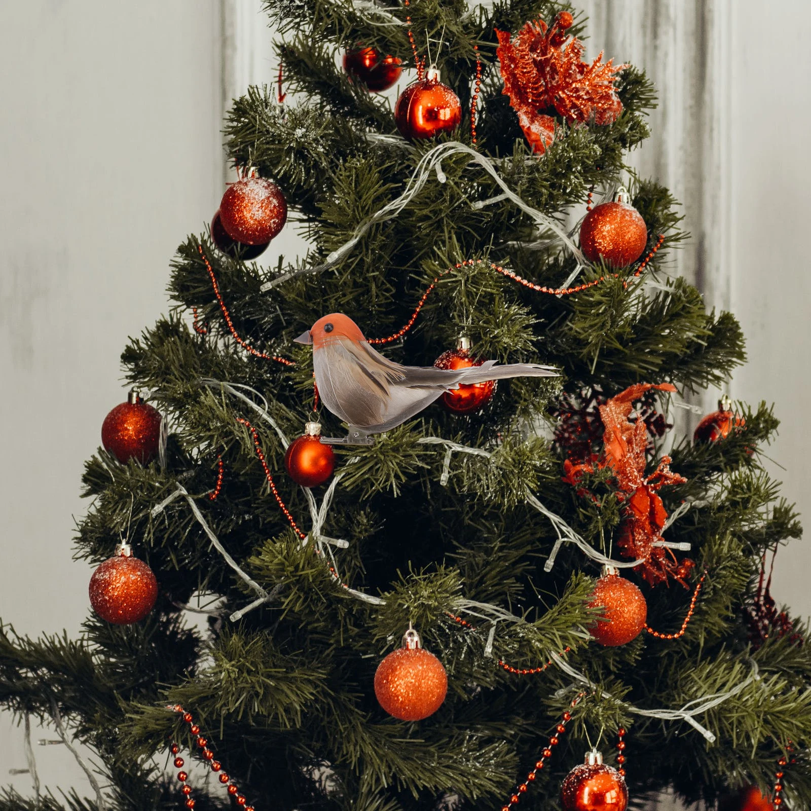 

12pcs Artificial Sparrow Lifelike Bird naments Compact Size Scene Layout Decor Foam Animal Decoration Parrot Craft