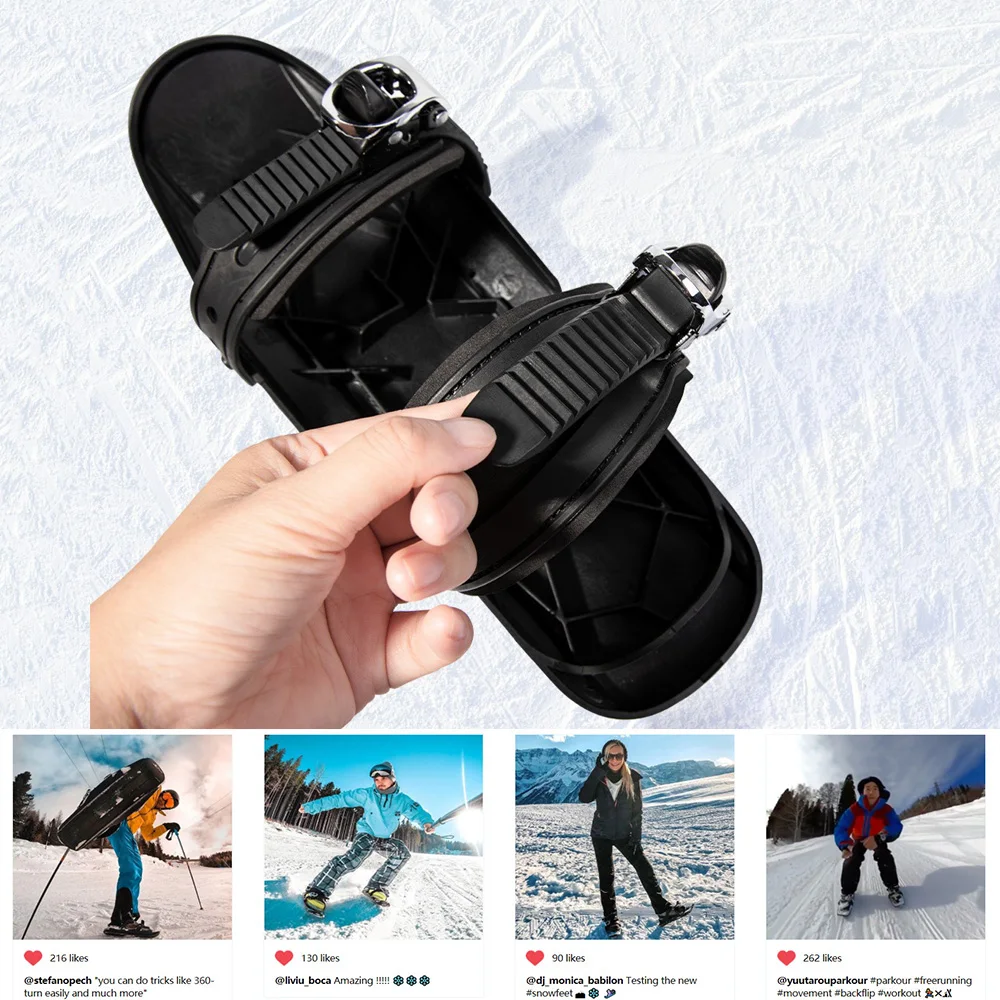 Zapatos de esquí de Snowboard con Pedal grueso para adultos, calzado de esquí para deportes al aire libre de invierno, calzado de esquí de generación para actividades en la nieve