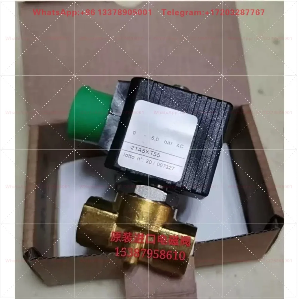 Two Position Two-Way Direct Acting Diaphragm Solenoid Valve 21A5KT55/21A5KV45 Genuine