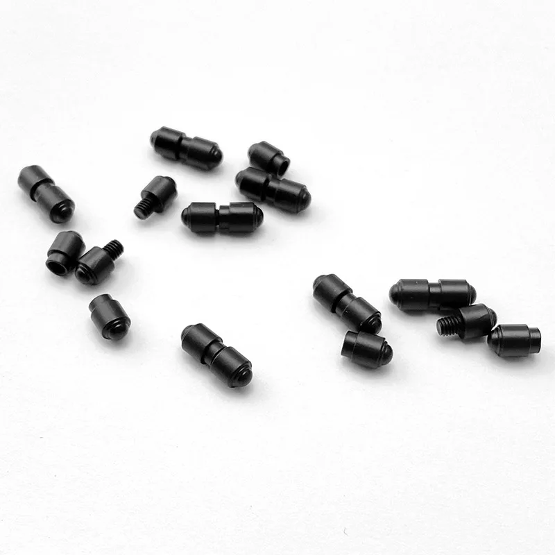 5 Sets Stainless Steel Lock Screws Folding Knives Shank Spindle Axis Rivets DIY Make Accessories Nails Push Button Stud
