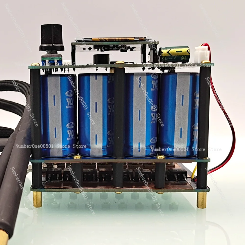 Energy Storage Spot Welder Household Handheld 16 Farad Capacitor High Power Control Board Automatic Weld Precise Easy Operation