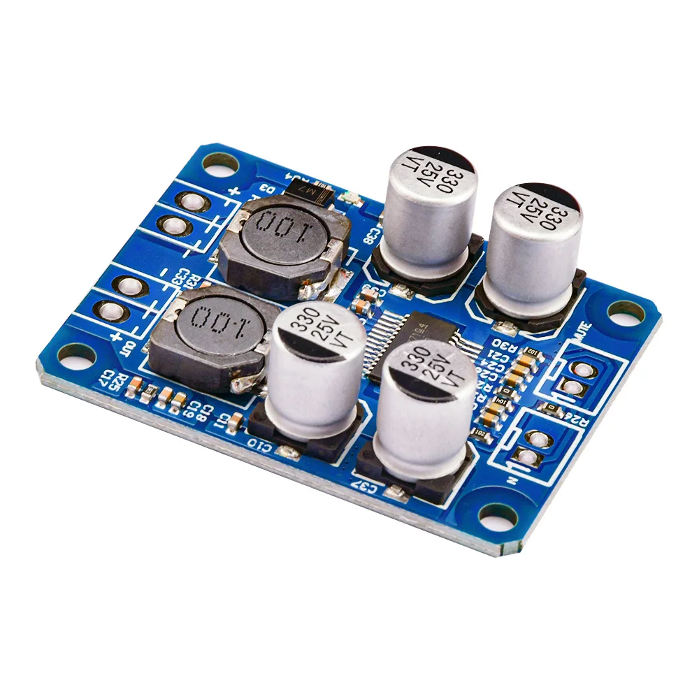 DC 8-24V TPA3118 30W 60W PBTL Mono Digital Audio Power Amplifier Board Amp Module Class D Amplifiers 4-8 Ohms