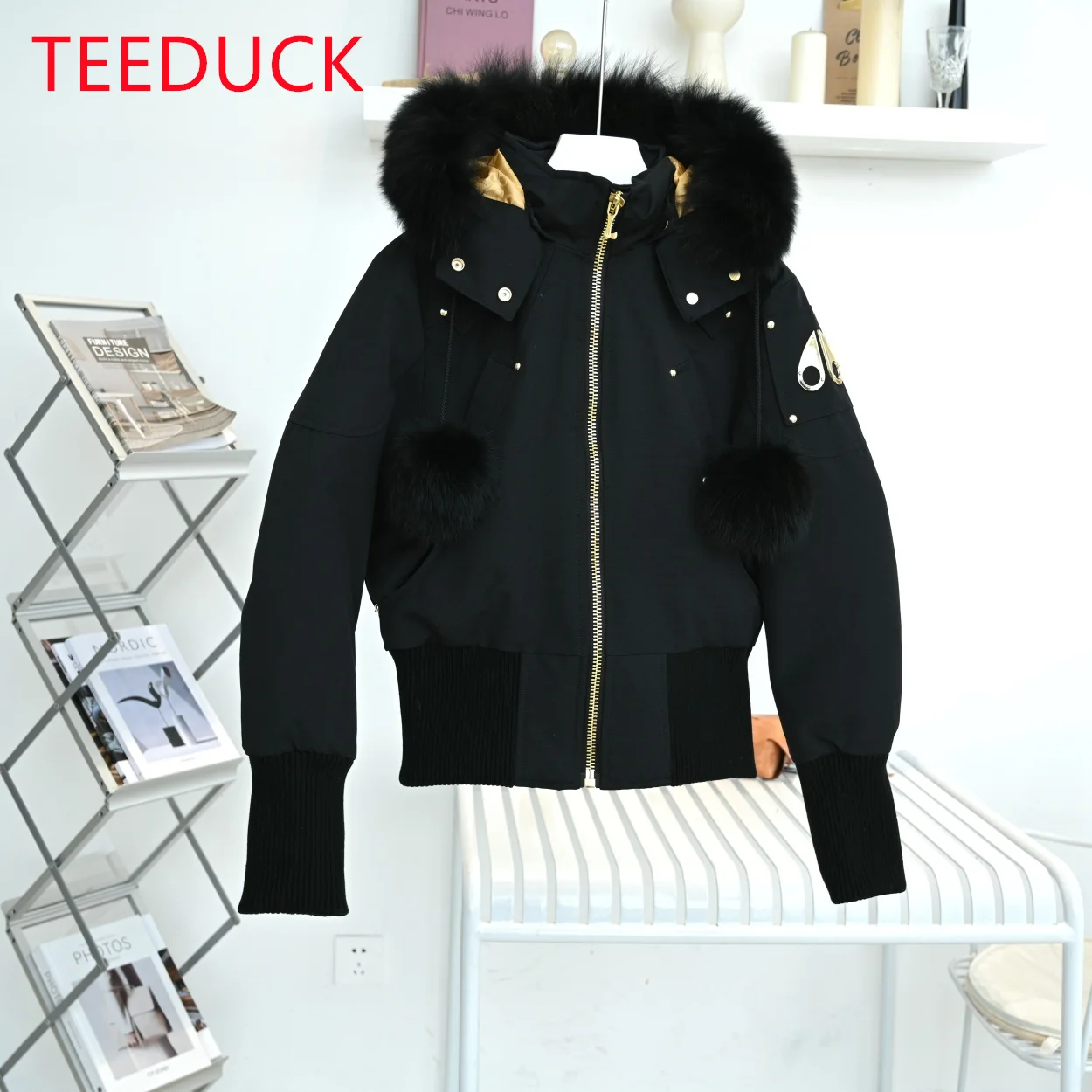 سترة نسائية كندية من أفضل العلامات التجارية، معطف شتوي مقاوم للماء، سترة نسائية 90% من Goose Down، معطف Parker Expedition لـ -30 °