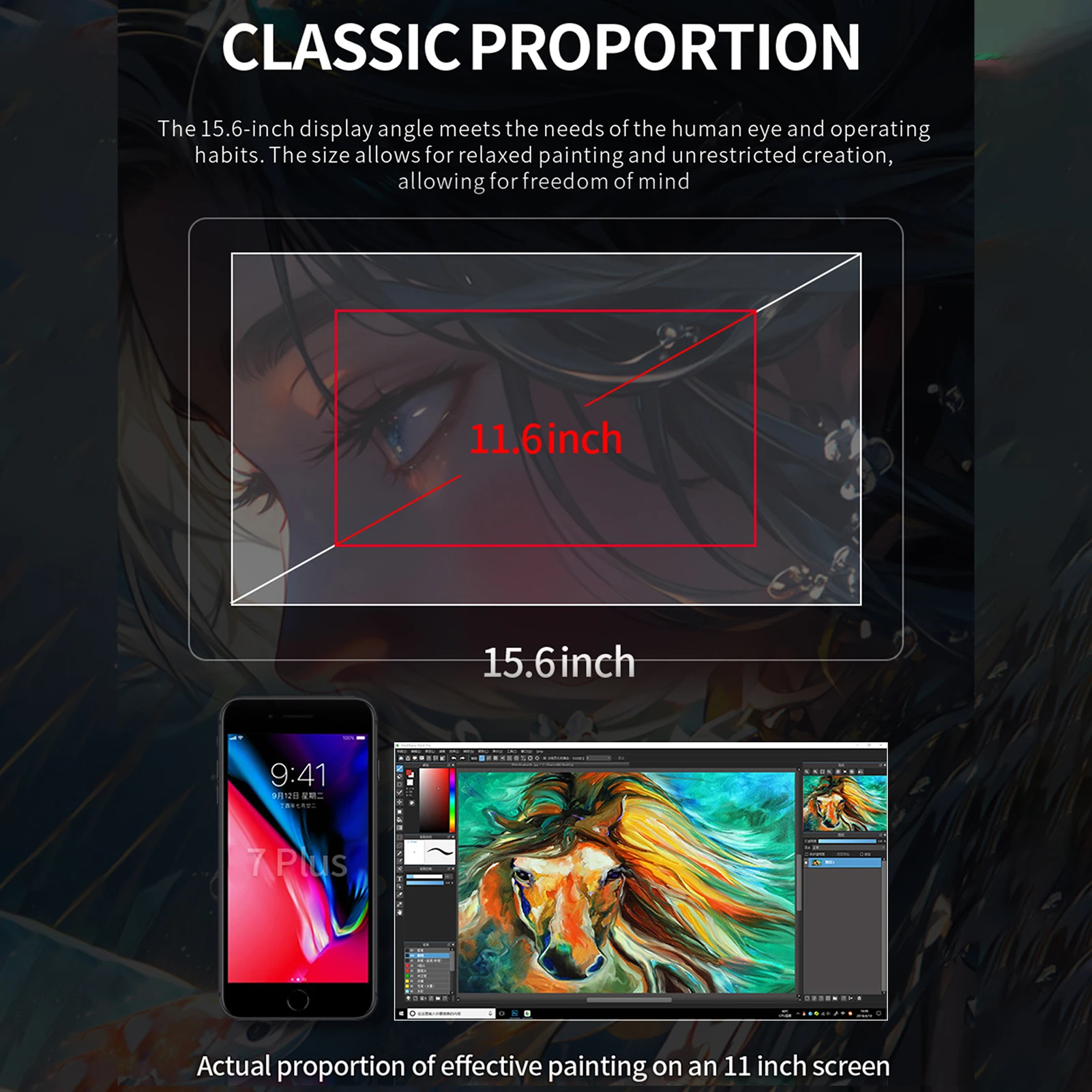 كمبيوتر لوحي للرسم قابل لإعادة الشحن قلم ستايلوس ، جهاز رصد مستوى الضغط 16K ، ، من من من فضلك ، مع x من ، 20