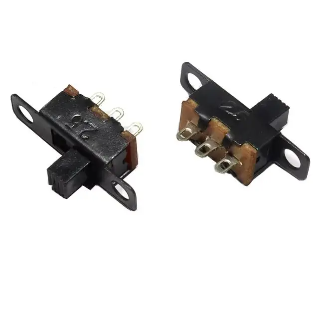 【50-20PCS】SS12F15VG4 Toggle Switch 3Pin 1P2T Slide Switch Handle High 4MM