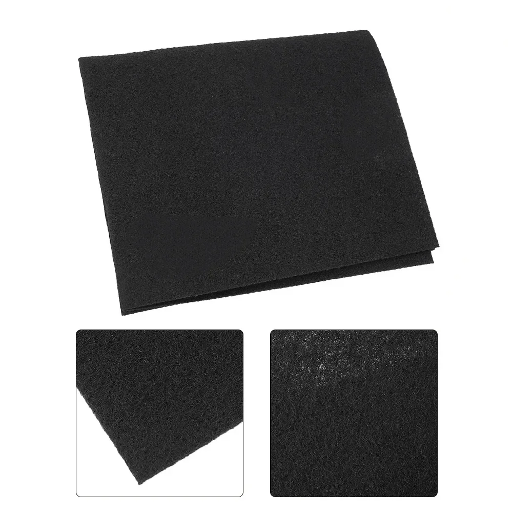 Cooking 57cm X 47cm Activated Carbon Filter Charcoal Vent Filter Customizable Size Polyurethane Material Black Color