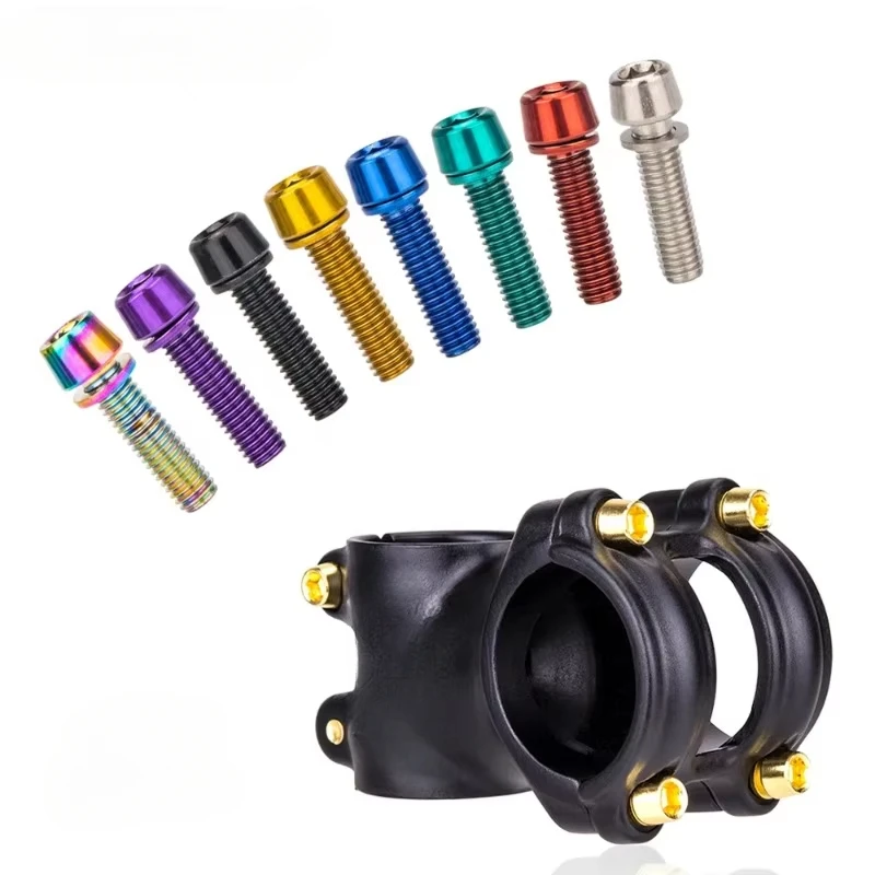 Raidirs M517mm Bicycle Stem Bolts: The Real-World Performance of Rainbow-Colored Handlebar Screws on MTB and Road Bikes