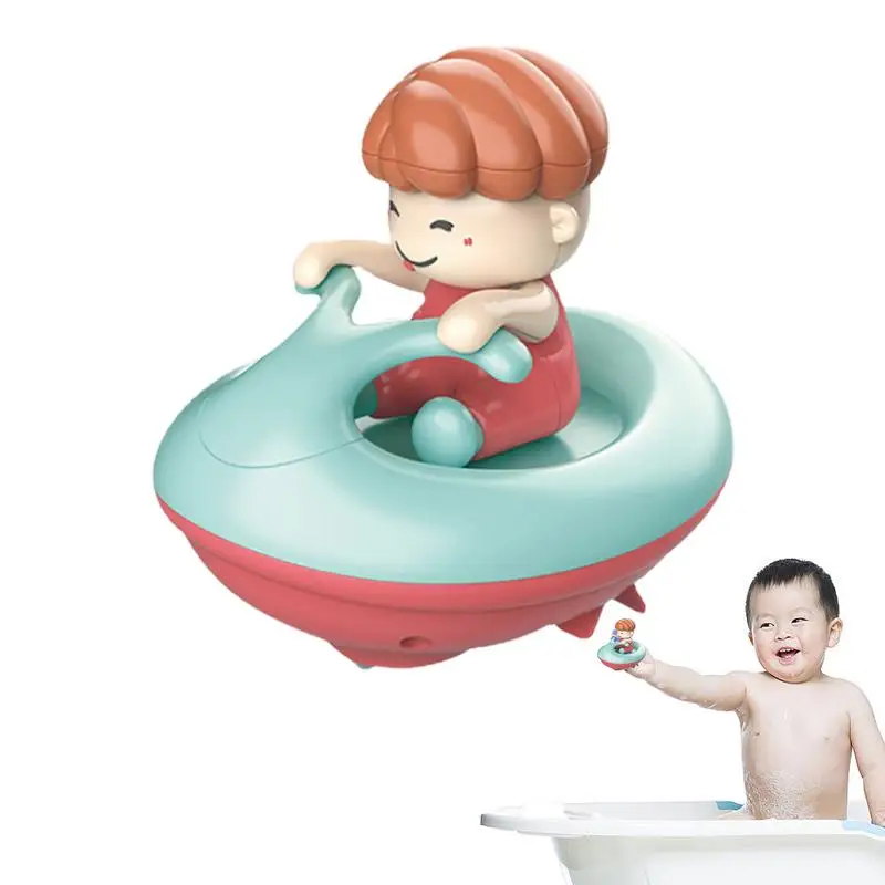 

Kids Bath Toy Wind Up Bathtub Toy for Kids Portable Floating Bath Boat Toys Toddler Water Toys Birthday Gift for Boys and Girls