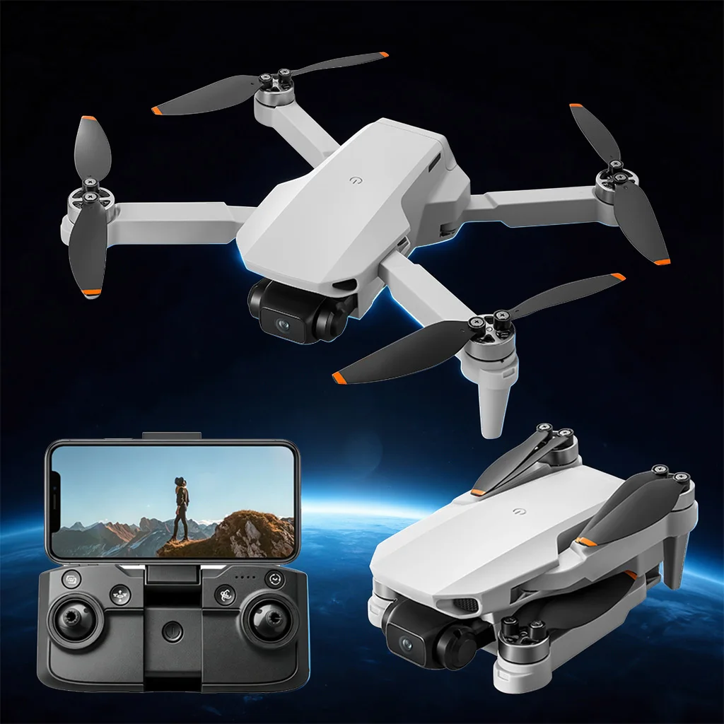 Dron RC Aeri100 HD Profesional 8K para Fotografía Aérea, Cámara Dual, Anticolisiones, Flujo Óptico, Vuelo Estacionario, WIFI, FPV, Quadcopter, Juguete