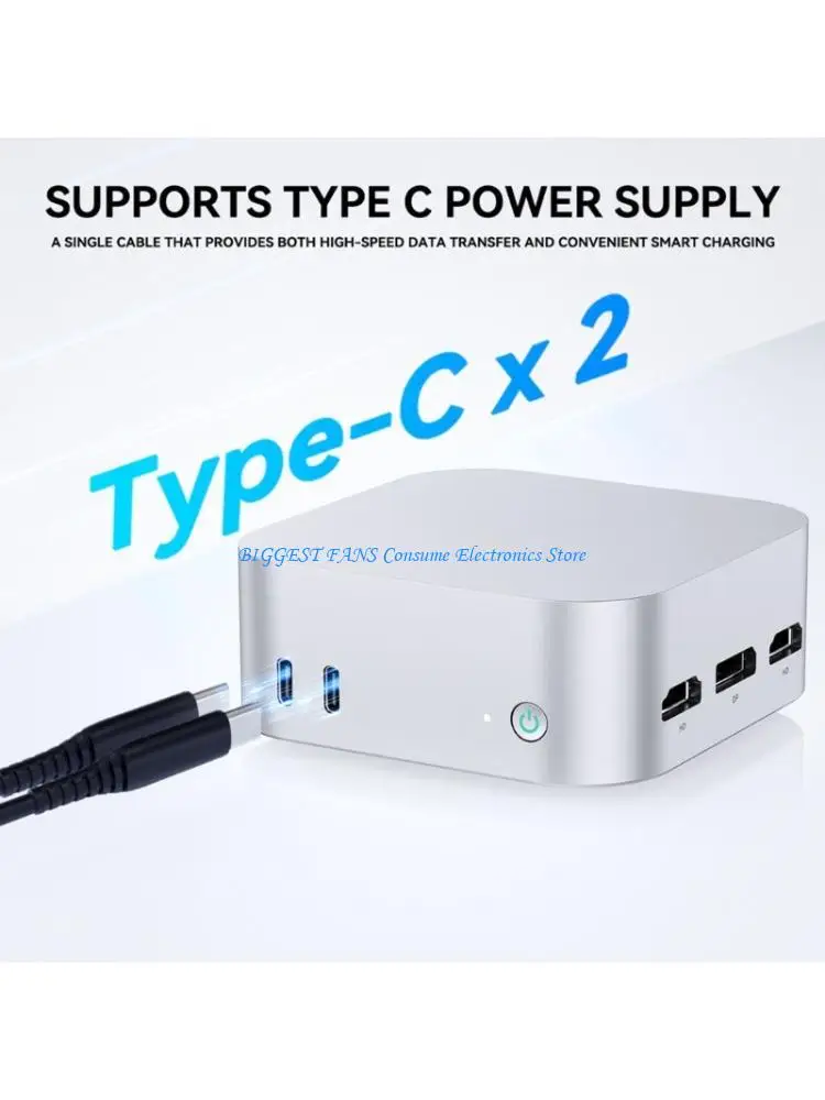 Schnelle Geschwindigkeit N150 Mini PC 12 DDR4 256 SSDS Gigabit Ethernet Design