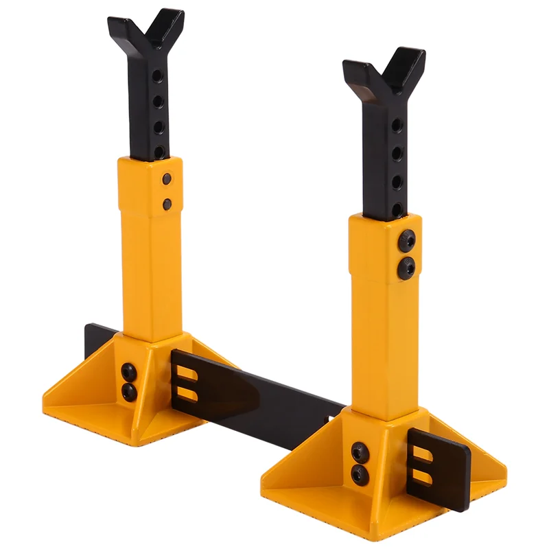 محاكاة ارتفاع معدني قابل للتعديل جاك RC حامل السيارة حامل الديكور ل 1/8 1/10 RC الزاحف محوري SCX10 TRX4 D90