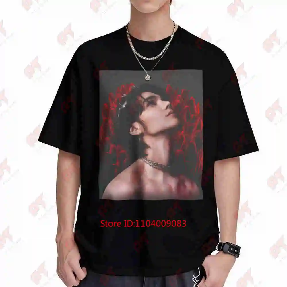 Jeff Satur Trendy Streetwear Short Sleeve Tee 100% Cotton T-Shirt